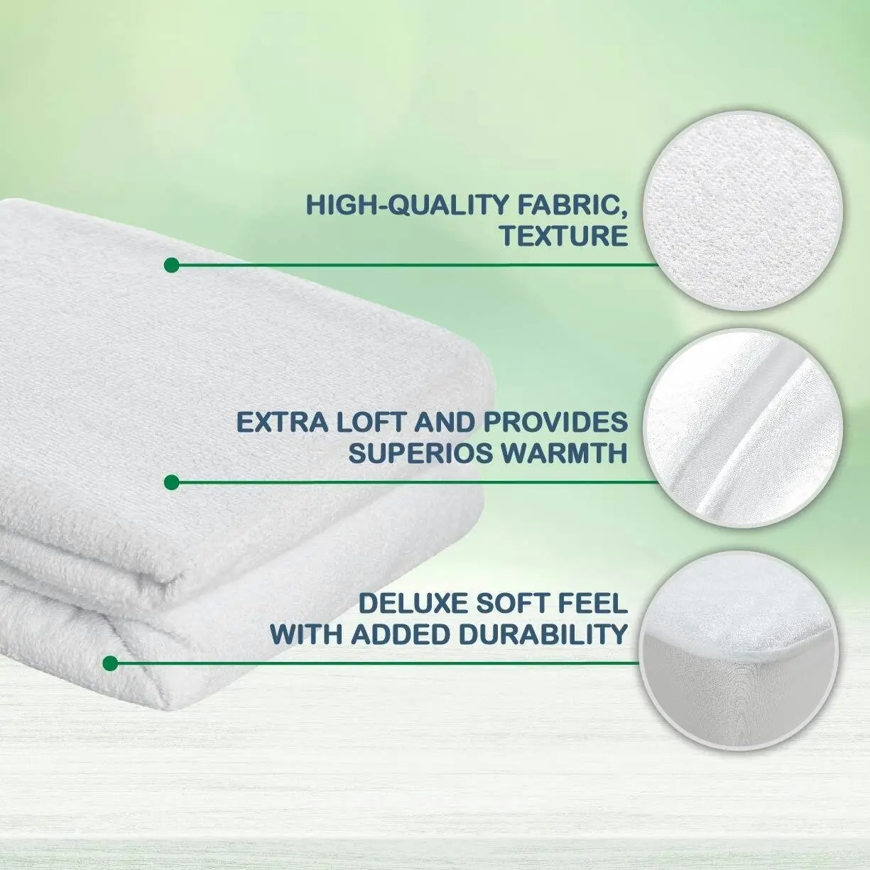 Dreamaker Cotton Terry Towelling Waterproof Mattress Protector Cot Boori