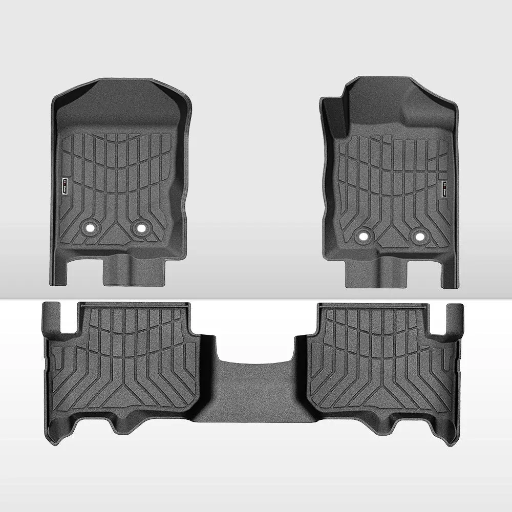 Kiwi Master 3D TPE Car Floor Mats Fit Ford Everest 2015-2022