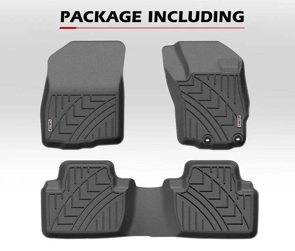 Kiwi Master 3D TPE Car Floor Mats Liner fit Mitsubishi Outlander MY 2007-2021