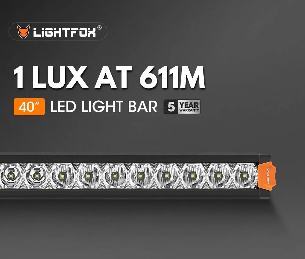 Vega Series 40inch Osram LED Light Bar 1Lux @ 611m 25,160 Lumens