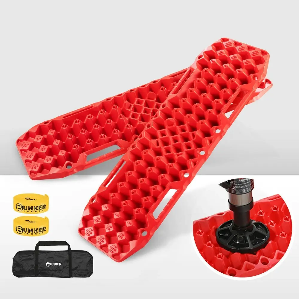 Pair Recovery Tracks Sand Track with Jack Base 10T Red