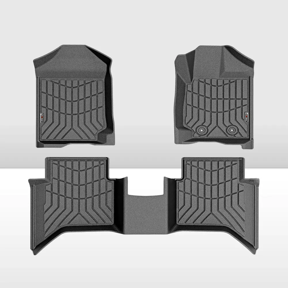 Kiwi Master 3D TPE Car Floor Mat for Ford Ranger Wildtrak Raptor 2011-MY2022 PX PX2