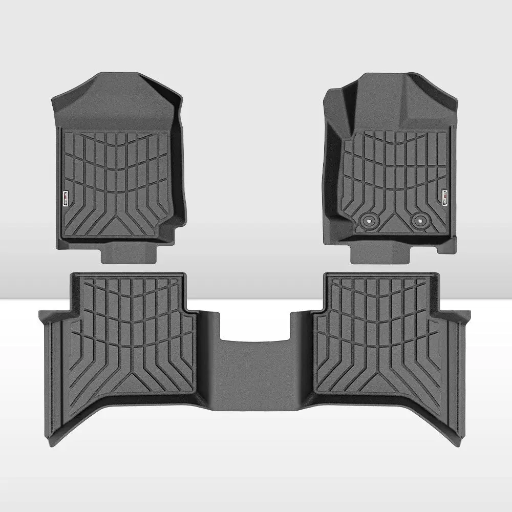 Kiwi Master 3D TPE Car Floor Mat for Ford Ranger Wildtrak Raptor 2011-MY2022 PX PX2