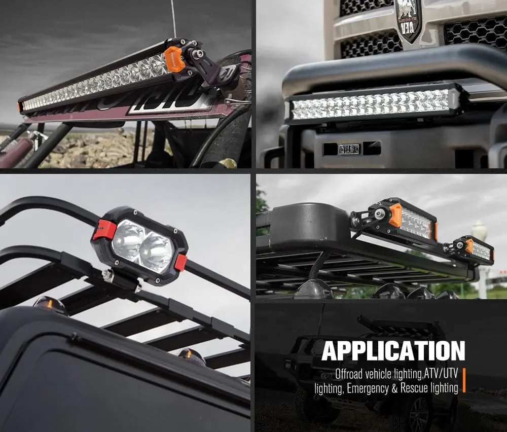 Vega Series 28inch Osram LED Light Bar 1Lux @ 494m 17,612 Lumens