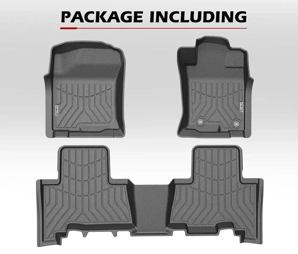 Kiwi Master 3D TPE Car Floor Mats Liner fit Toyota Landcruiser Prado 150 MY 2013-Current