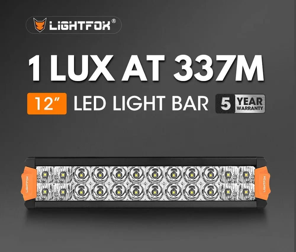 Rigel Series 12inch Osram LED Light Bar 1Lux @ 337m 8,320 Lumens