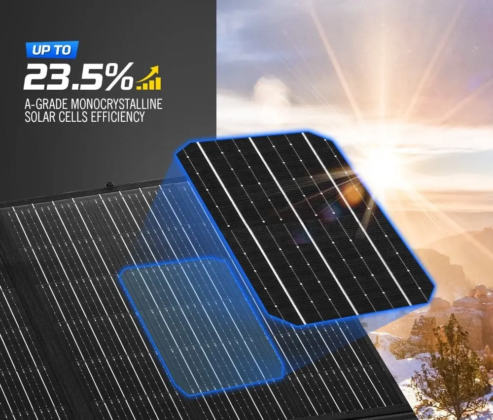 12V 300W Folding Solar Panel Blanket