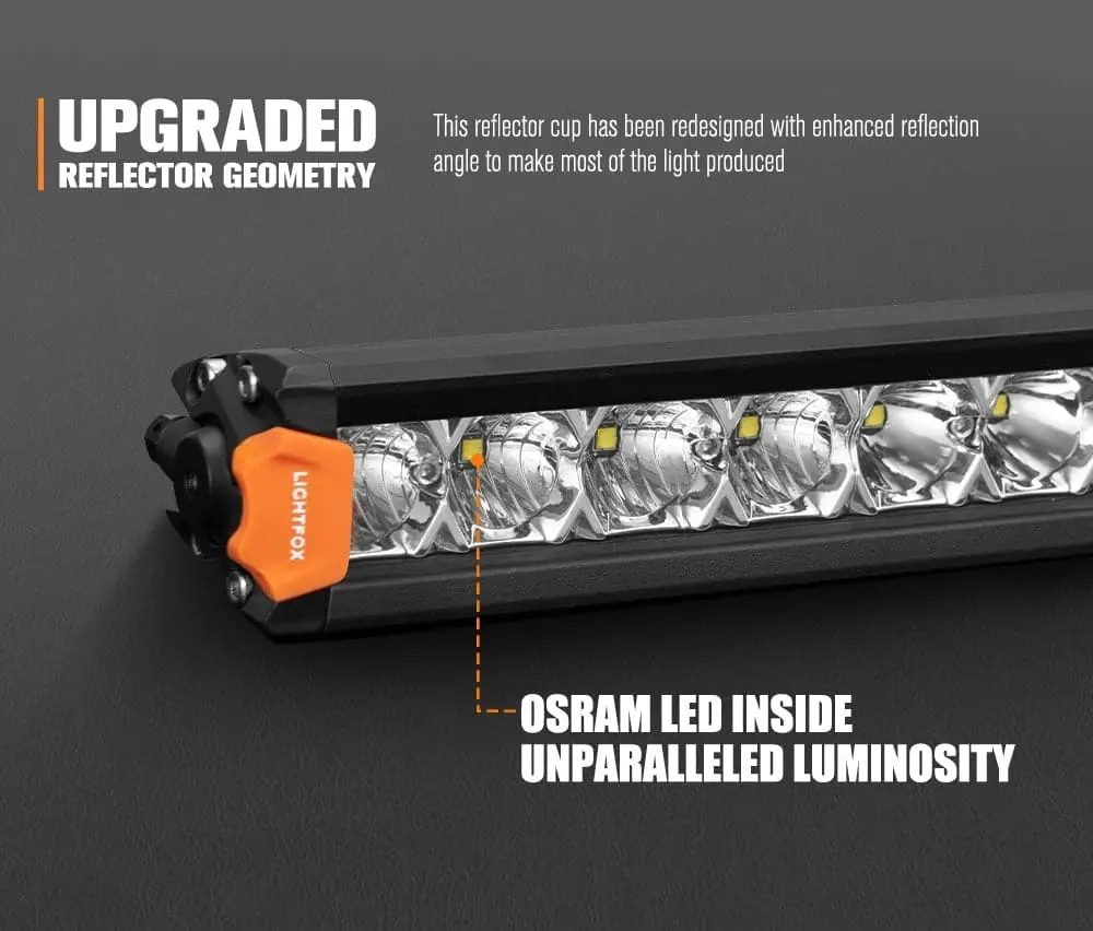 Vega Series 14inch Osram LED Light Bar 1Lux @ 319m 7,548 Lumens