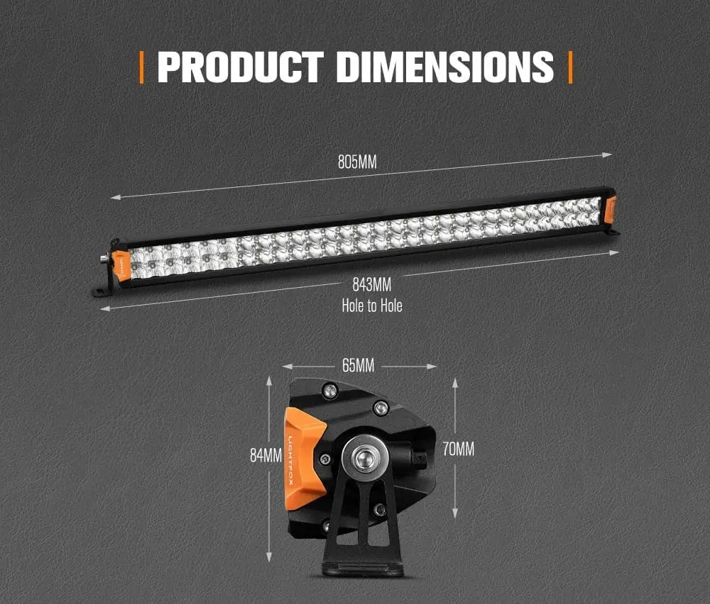 Rigel Series 30inch Osram LED Light Bar 1Lux @ 612m 22,644 Lumens