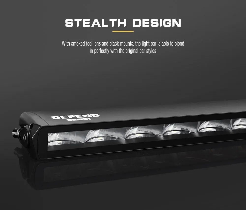 30inch E-MARK LED Light Bar 1Lux @ 540m 7,785 Lumens