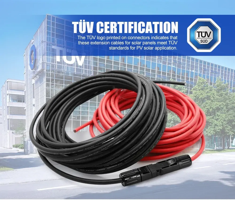 2 x 10m 6mm² Extension Cable