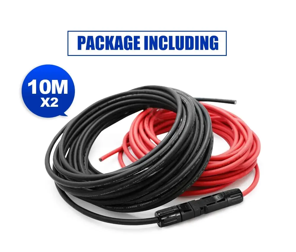 2 x 10m 6mm² Extension Cable