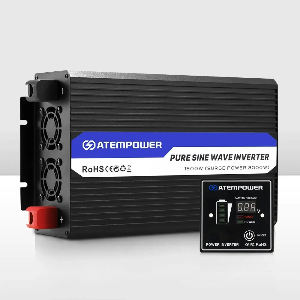 Atem Power Pure Sine Wave Inverter 1500W Max 3000W