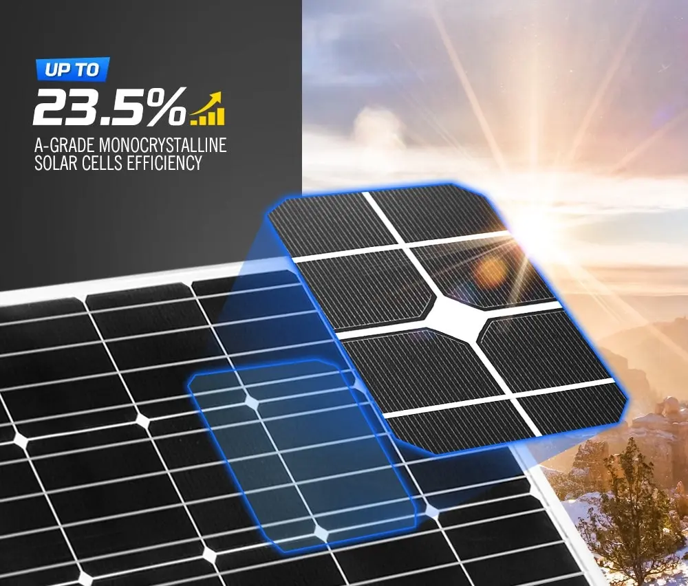 12V 200W Solar Panel Kit