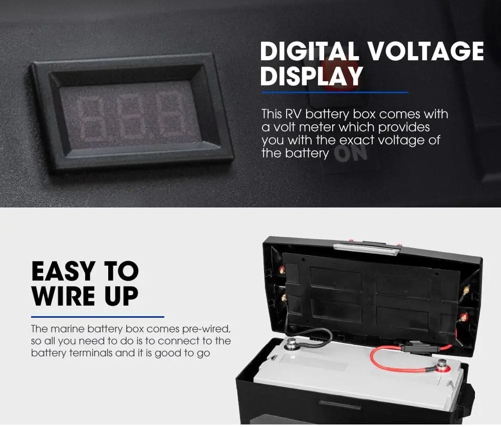 Atem Power Battery Box with 500W Inverter built-in VSR Isolator