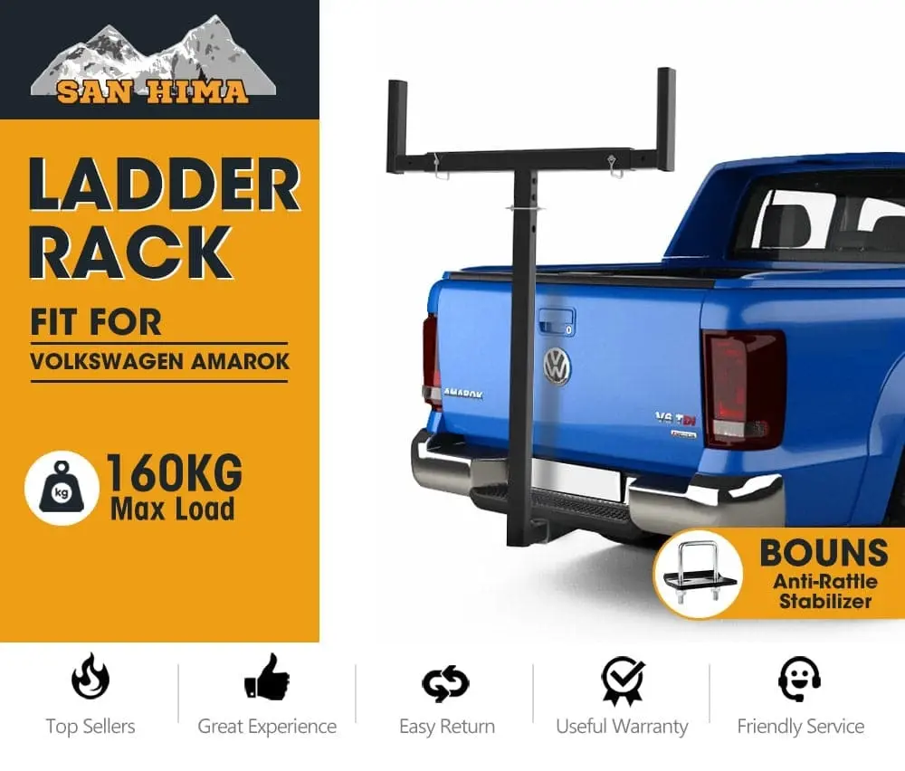 San Hima Ladder Rack Extension Mount Roof Timber Carrier For Volkswagen Amarok