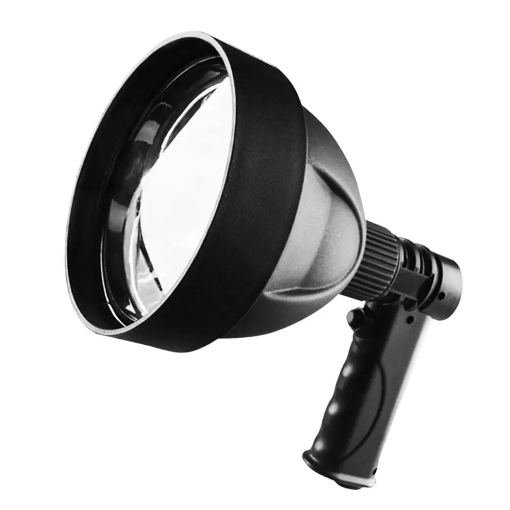 15W Led Handheld Spot Light Rechargeable Spotlight Hunting Shooting T6 12V