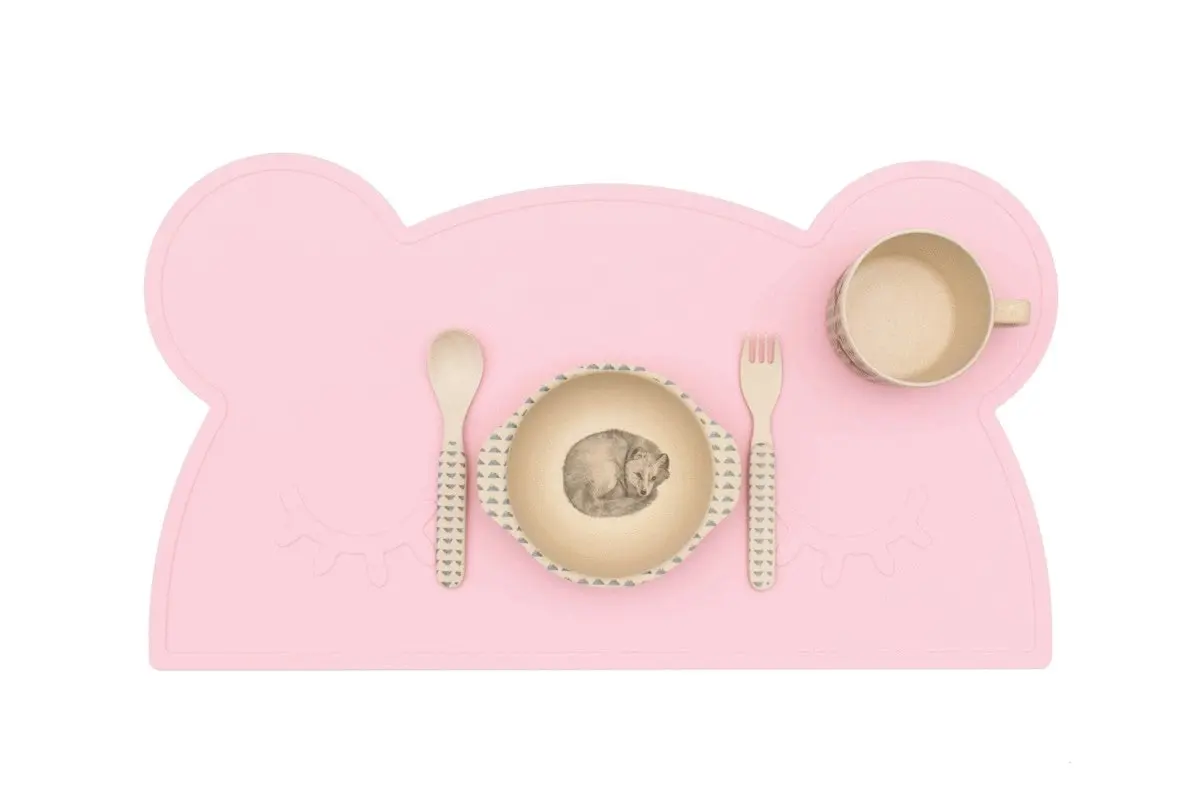 Bear Placie(R) - Powder Pink Place mat