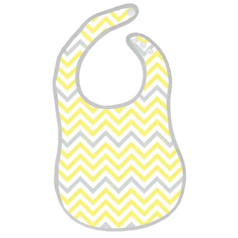 b.box Flat Bib for baby - Mellow Lellow