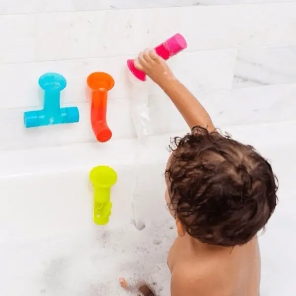 Boon Pipes baby bath toy