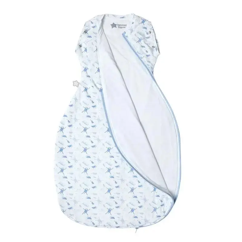 Tommee Tippee sleeping bag for baby 1.0 tog snuggle - Planet Earth 0-4 months blue