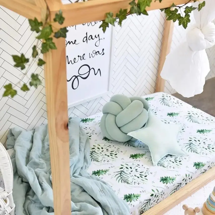 Enchanted Fitted Cot Sheet for babies