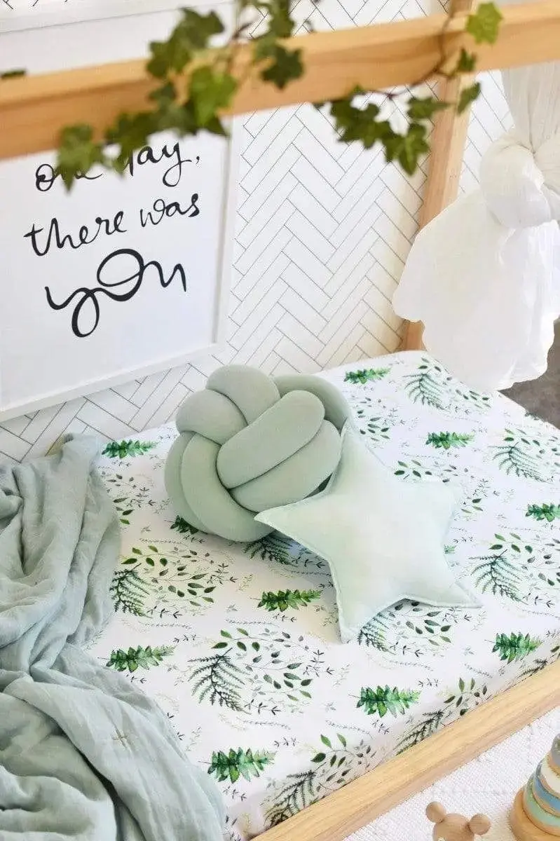 Enchanted Fitted Cot Sheet for babies