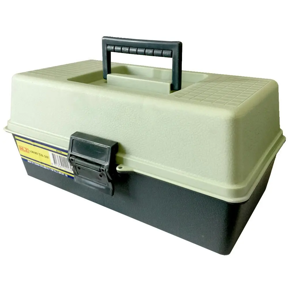 31cm Storage Box/Case w/Caddy/Organiser Tray for Tool/Sewing/Fishing/Handcraft