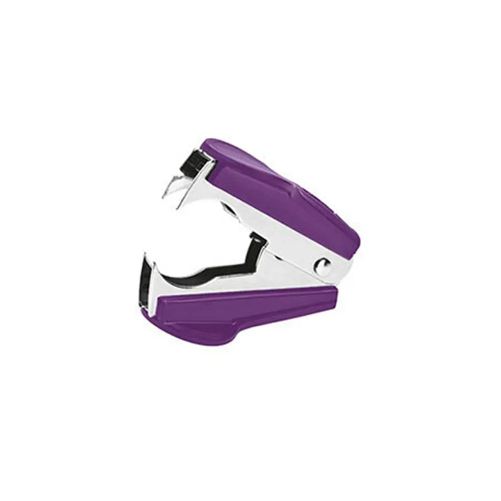 Rapid F5 Home/Office Mini Set w/Stapler/Staples/Staple Remover/Punch Hole Purple