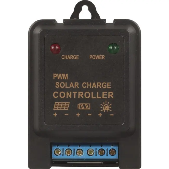 Powertech Miniature 12V 3A PWM Solar 3-Stage Charge Controller w/ Timer Control