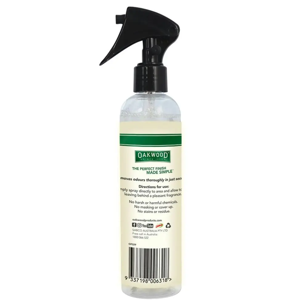 Oakwood 236ml Automotive Interior Odour Remover/Eliminator Spray Car Freshener