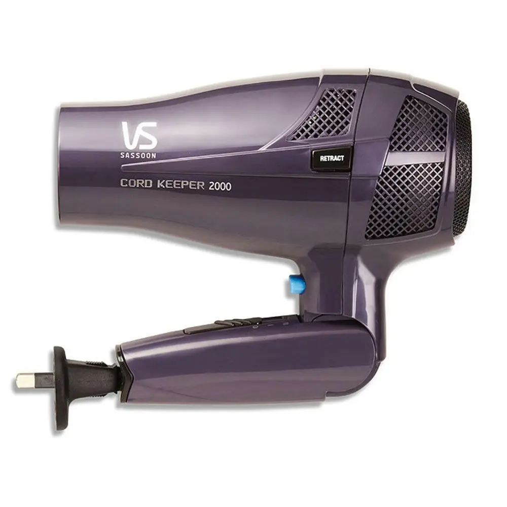 VS Sassoon VS289A 2000W Hair Dryer Hairdryer Travel/Portable/Foldable Ceramic