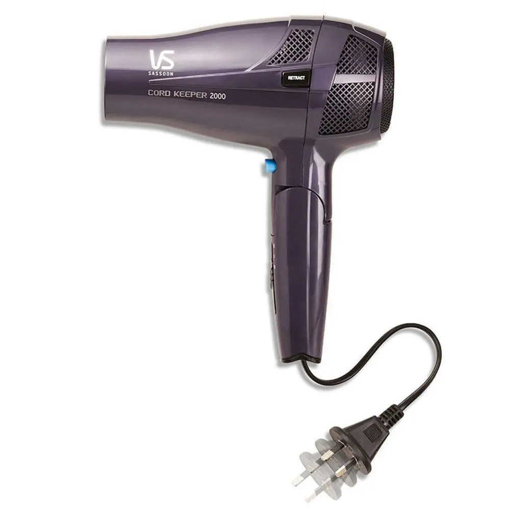 VS Sassoon VS289A 2000W Hair Dryer Hairdryer Travel/Portable/Foldable Ceramic