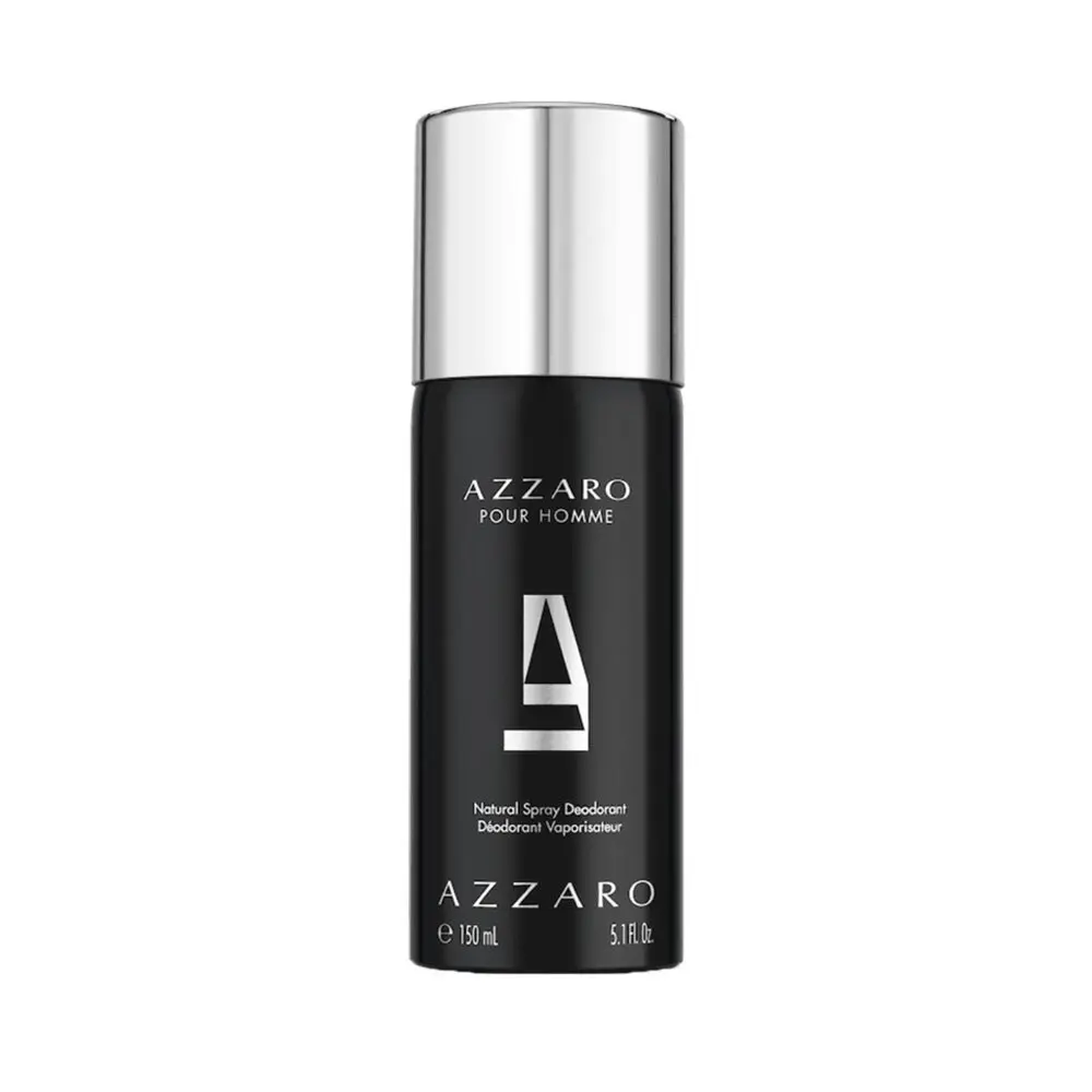 2pc Azzaro Pour Homme Coffret 100ml EDT Fragrance/150ml Natural Spray Set Men