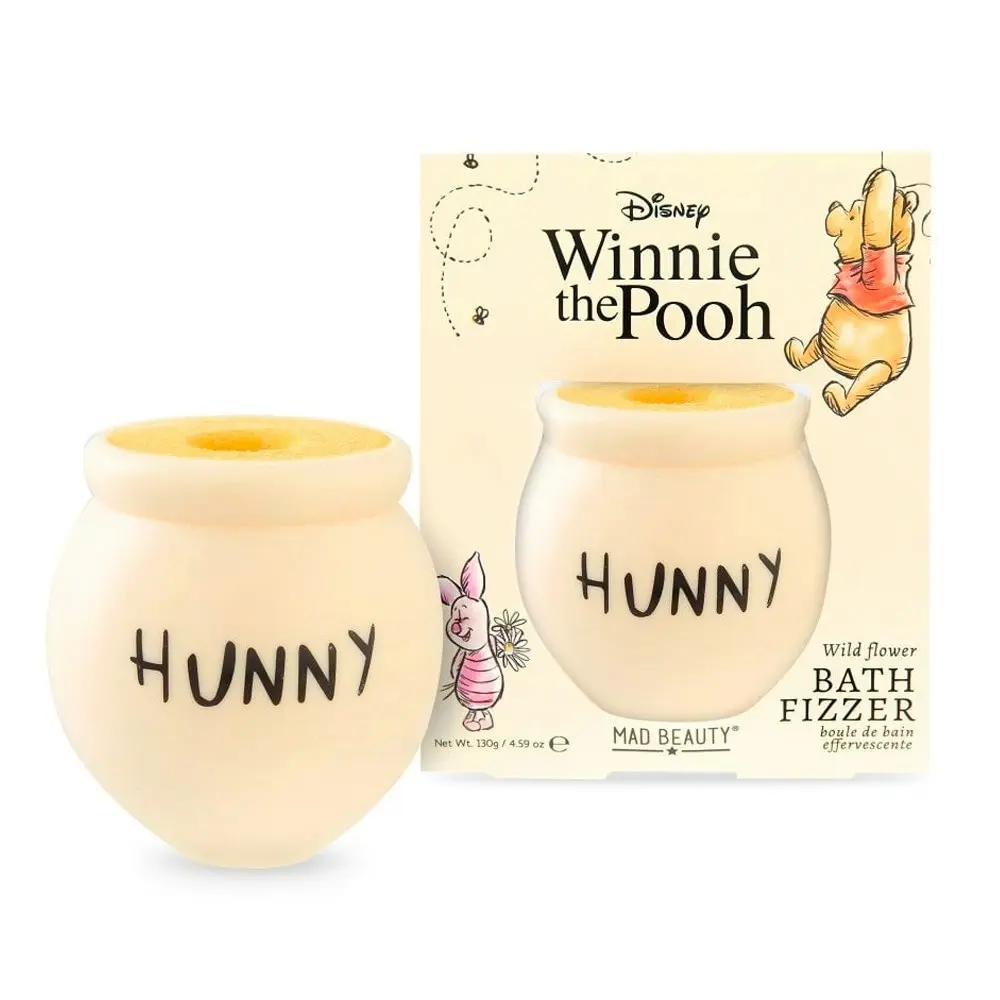 Mad Beauty 130g Disney Winnie The Pooh Honeypot Bath Fizzer Bathing Fizz Bomb