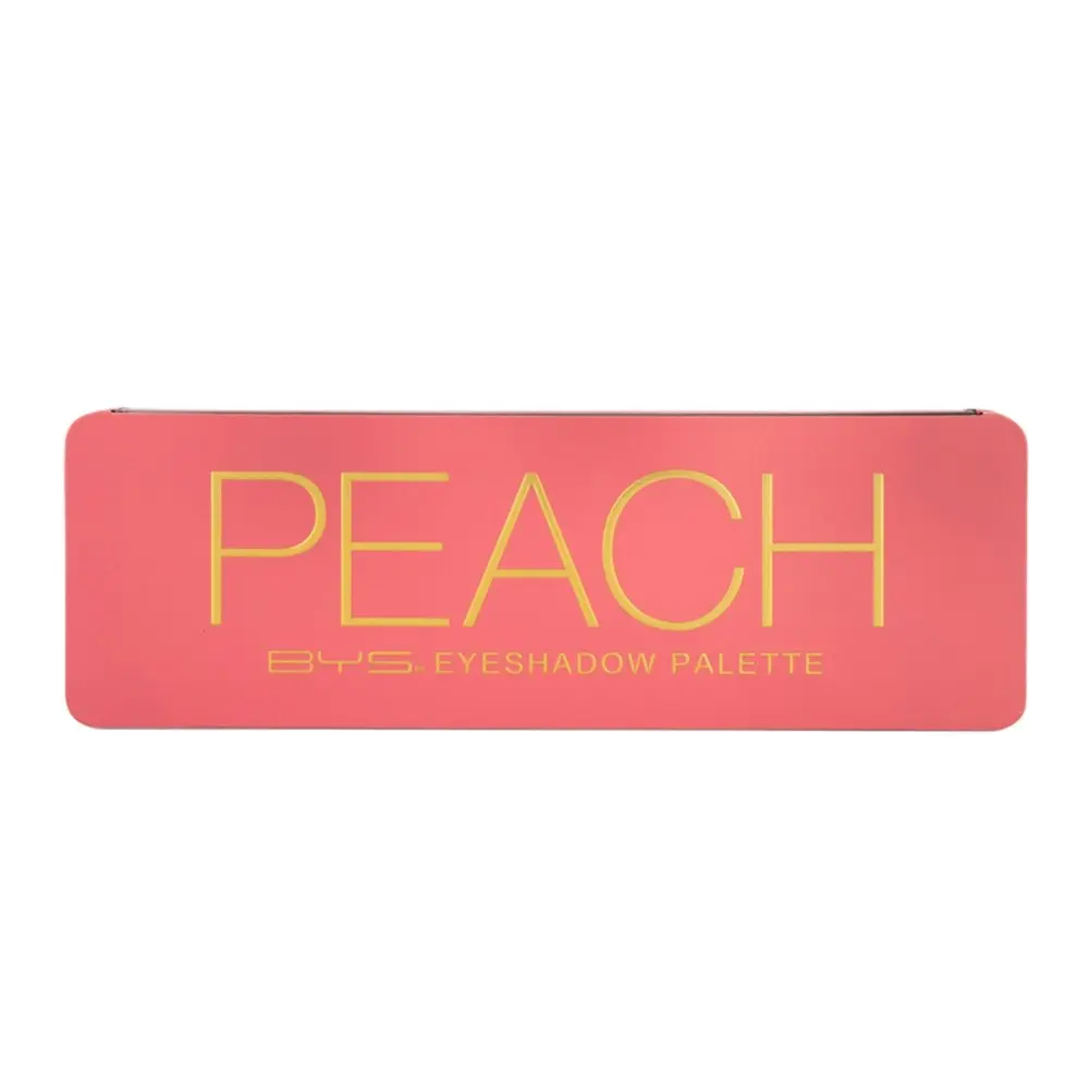 BYS 12g Peach Eyeshadow Palette Metallic/Matte Eye Shadow Makeup Eyes Cosmetic