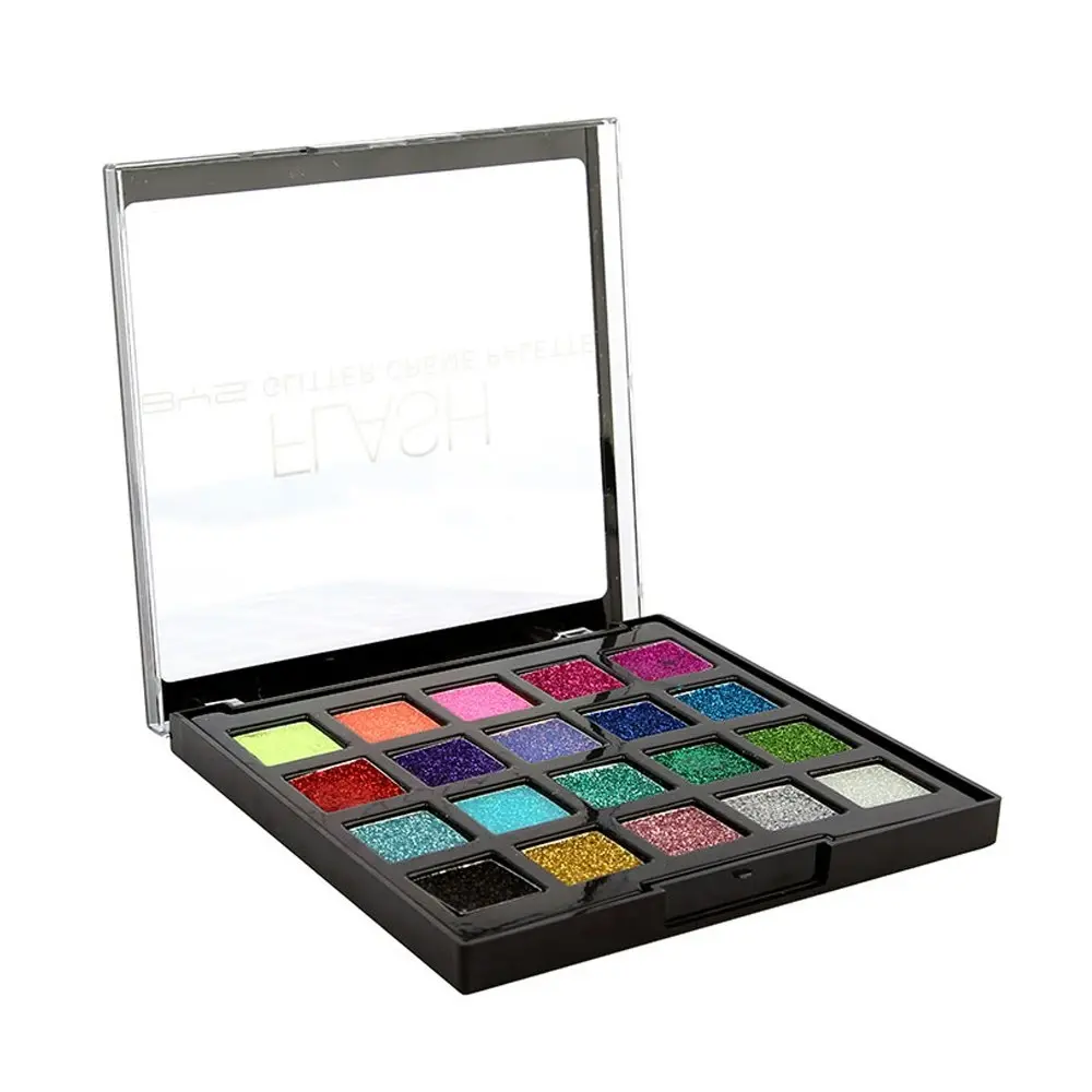 BYS 10g Glitter Creme Eyeshadow Palette 20 Colour Eye Makeup Shadow Cosmetic