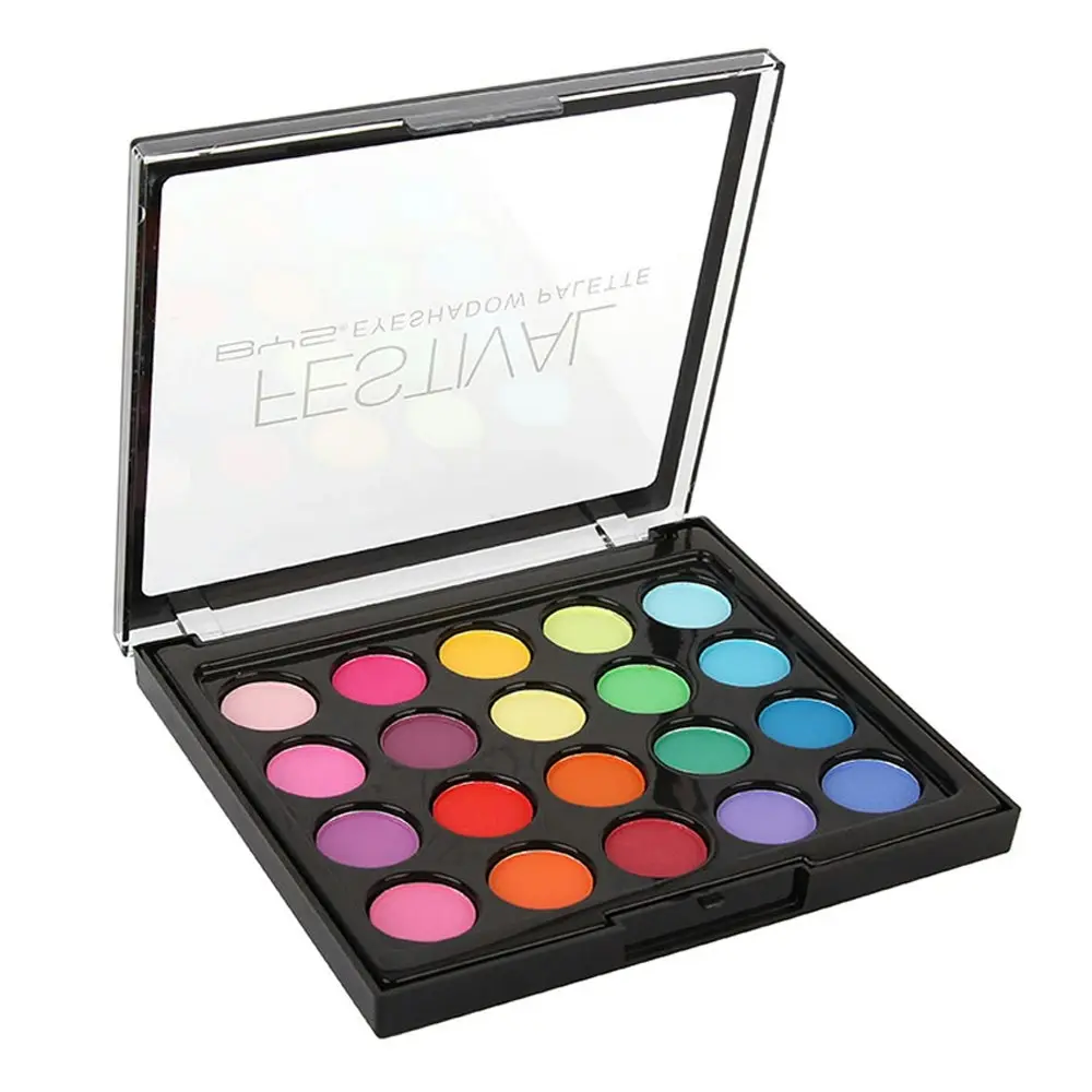 BYS Festival 20g Velevet Eyeshadow Palette Pigment Matte/Metallic Shimmer Makeup