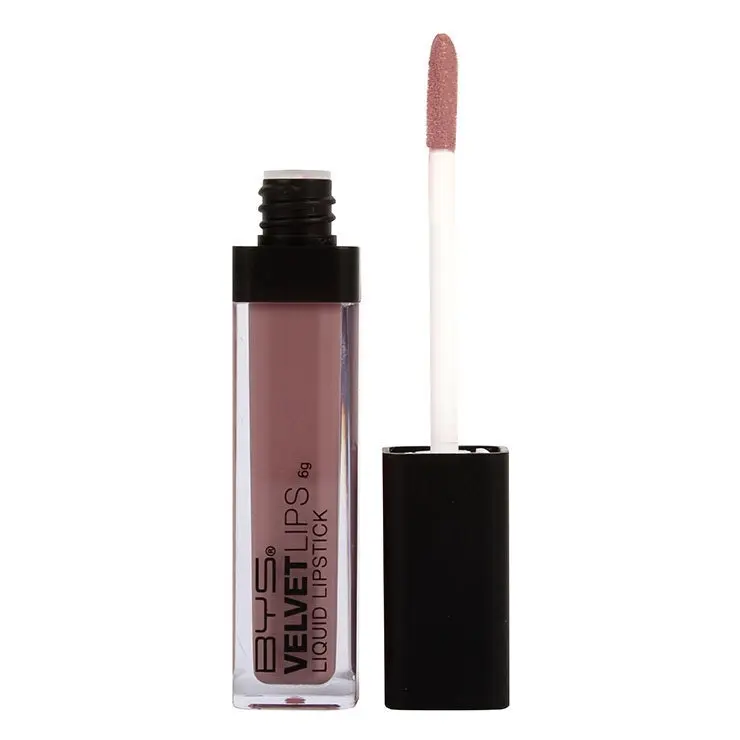 BYS Velvet Cream Soft Plush Lipstick Lip Colour Cosmetics Makeup Guilty Taupe 6g