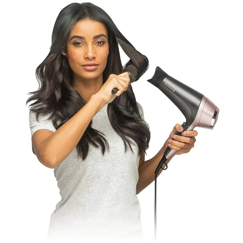 Remington 2200W Curl & Straight Confidence Ionic Ceramic Turbo Blow Hair Dryer