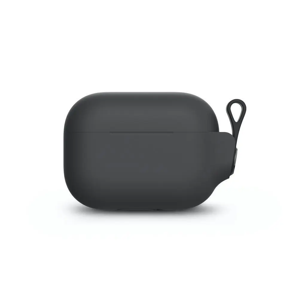 Moshi Pebbo Case Holder Cover for AirPods Pro w/Detachable Wrist Strap Black