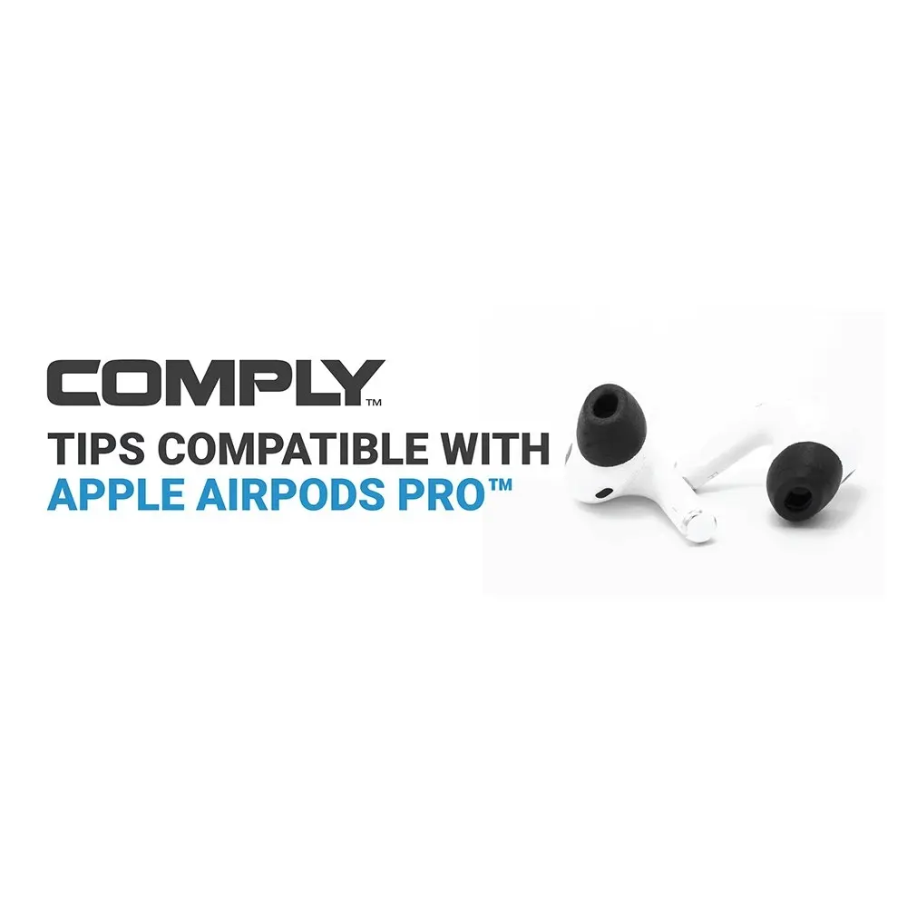 6pc Comply Small Earphone/Earbuds Memory Foam Tips for Apple Airpods Pro