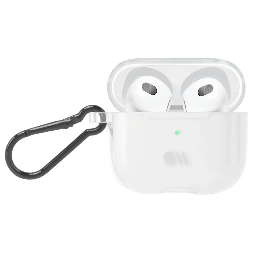 Case-Mate Protective Tough Case Protection Cover for Apple AirPods 2021 Clear