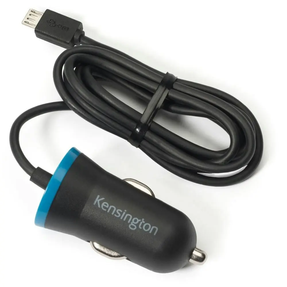 Kensington PowerBolt 2.6A Fast Charge Micro USB Car Charger for Android/Samsung