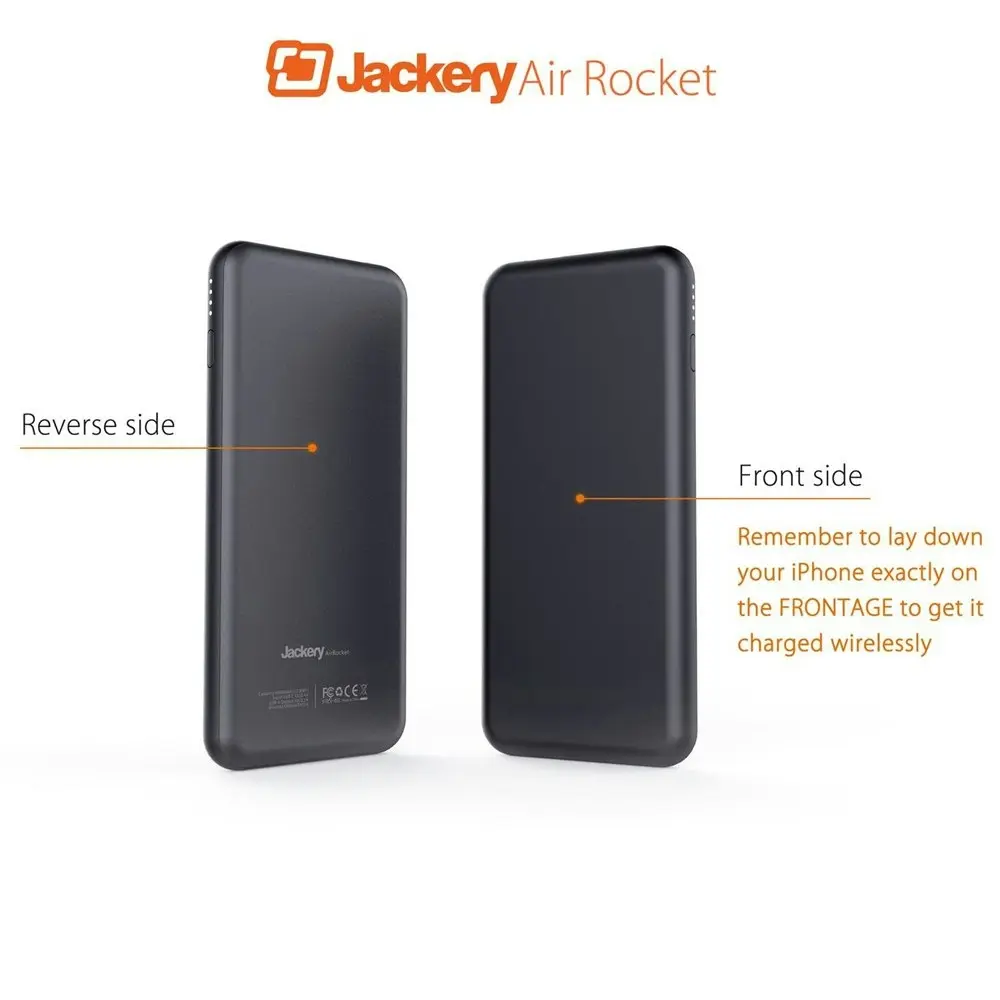 Jackery Nomad 150 6000mAh Wireless Qi/USB Power Bank Battery Charger Pad f/Phone