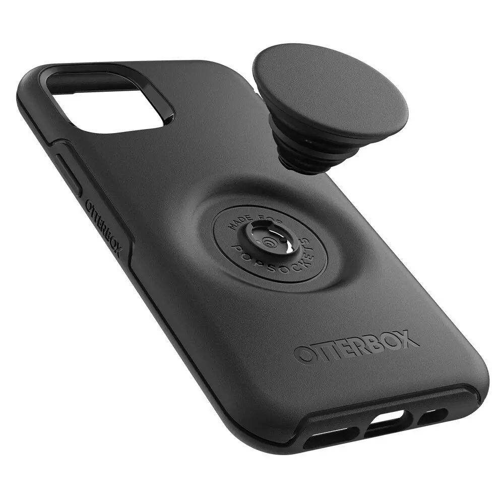 Otterbox Otter + Pop Holder Symmetry Case Cover for Apple iPhone 11 Pro Black