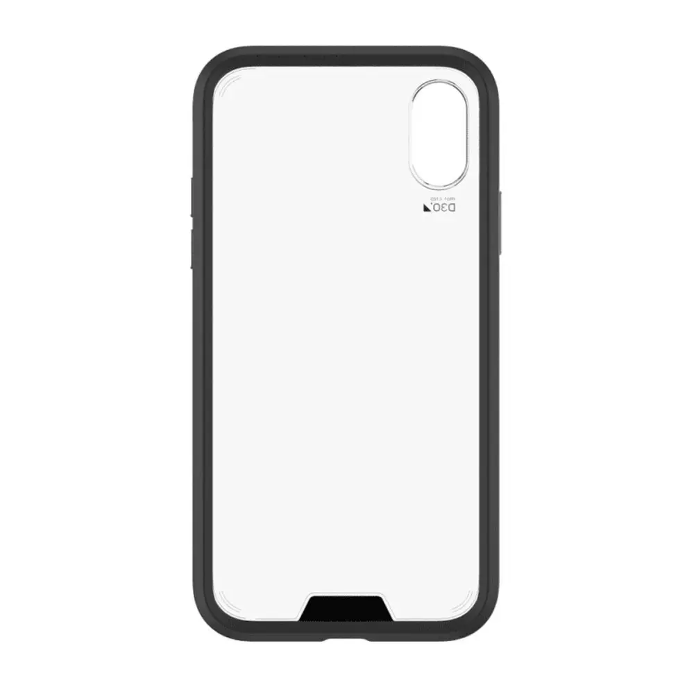 EFM Verona D3O Case Armour Clear Cover Protection for Apple iPhone XS Max Black