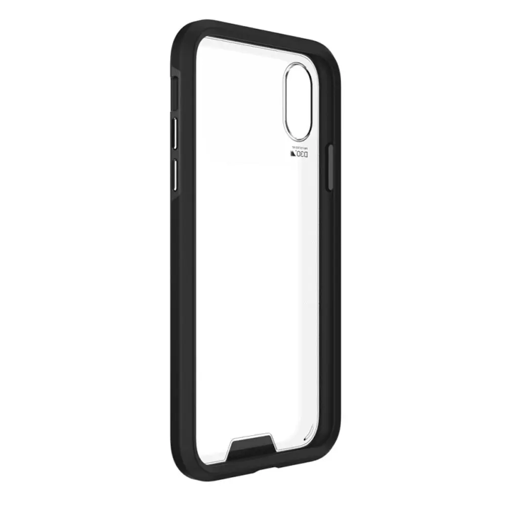 EFM Verona D3O Case Armour Clear Cover Protection for Apple iPhone XS Max Black