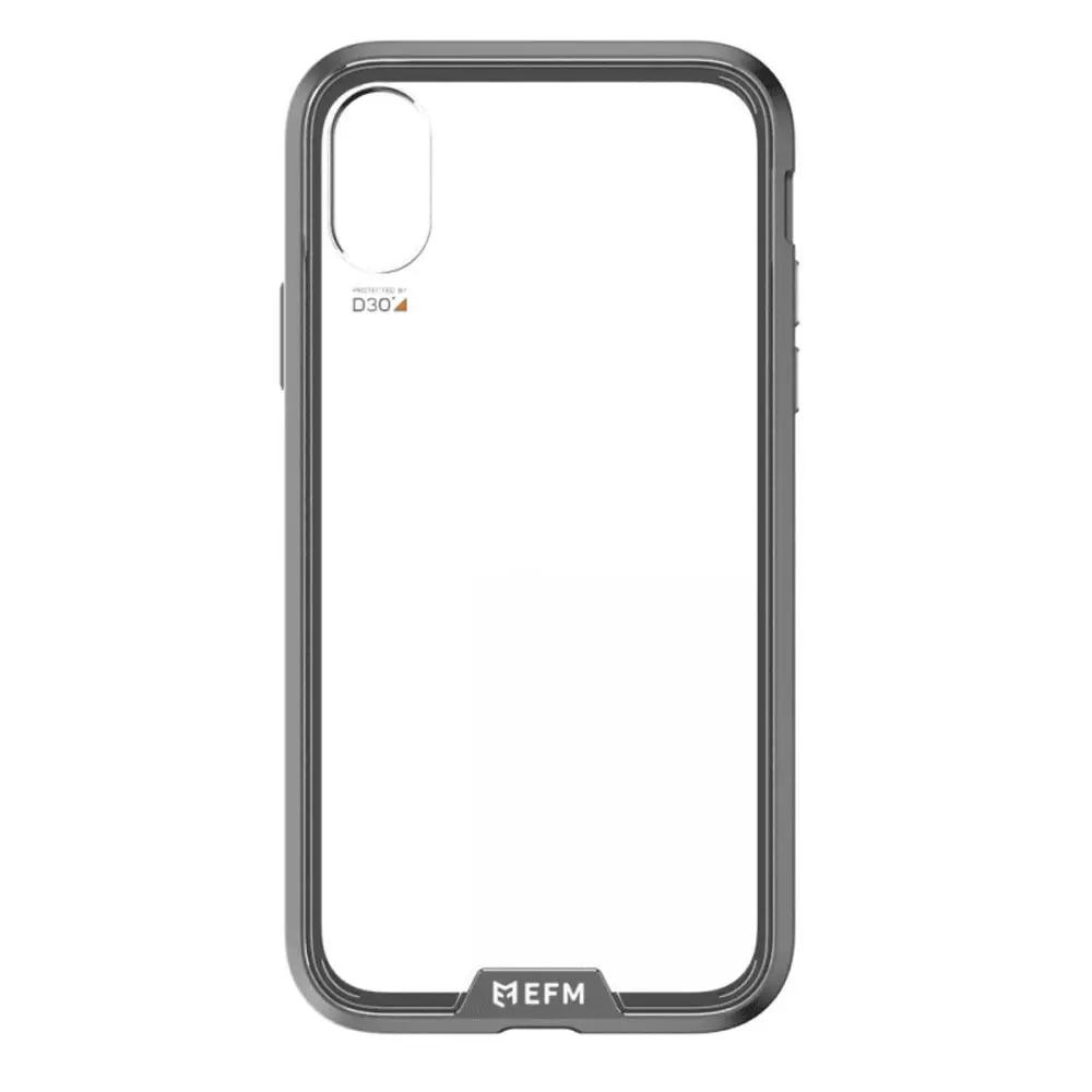 EFM Verona D3O Case Armour Cover Protection for Apple iPhone XS Max Black/Grey