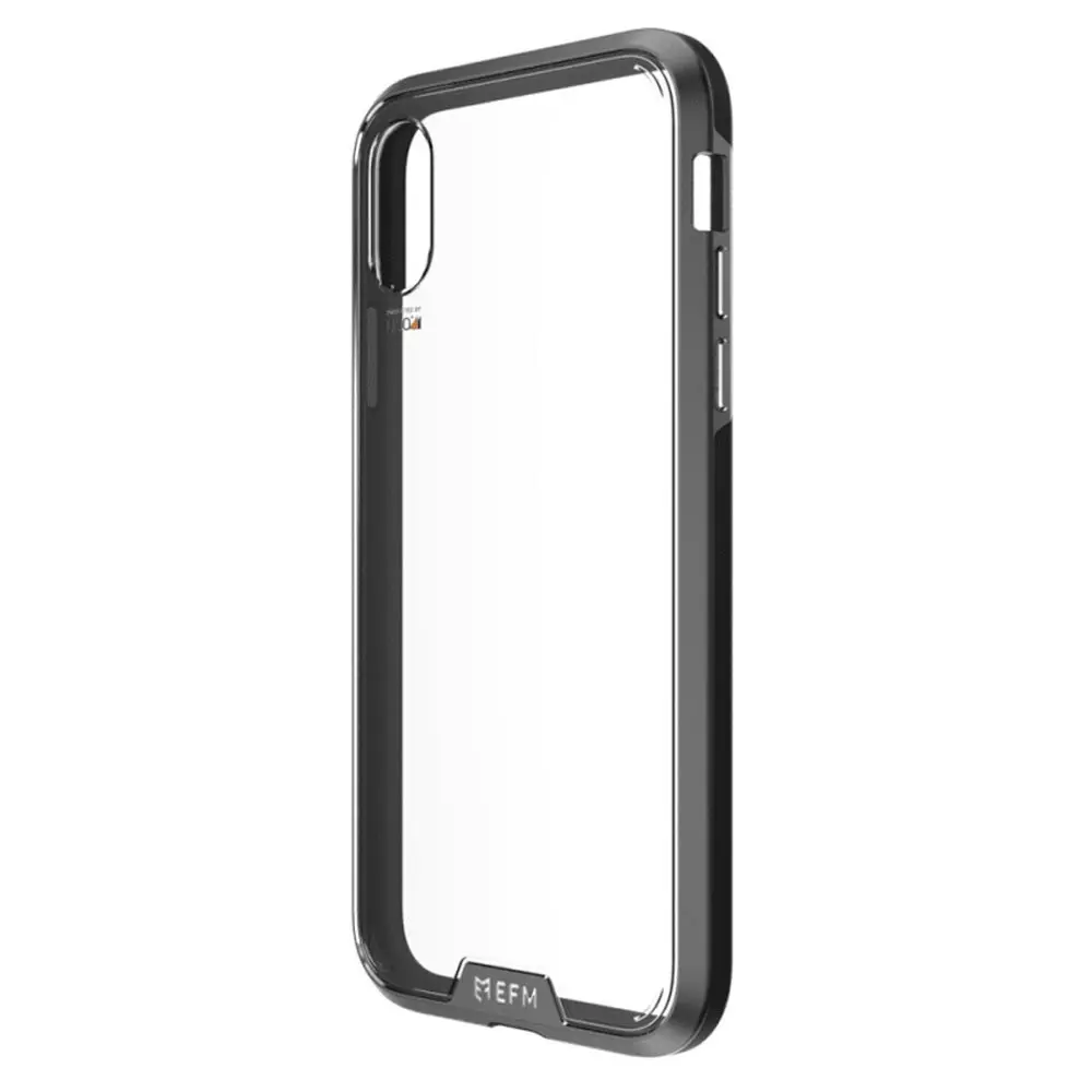 EFM Verona D3O Case Armour Mobile Cover Protection for Apple iPhone X/XS BLK/GRY